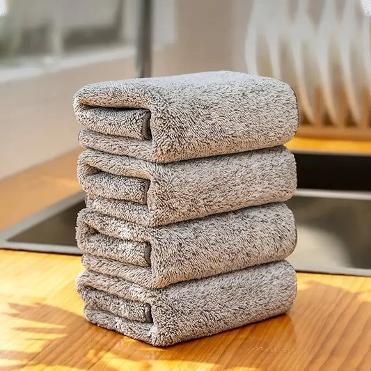 10pcs Microfiber Dish Cloths - Ultra Absorbent Rags