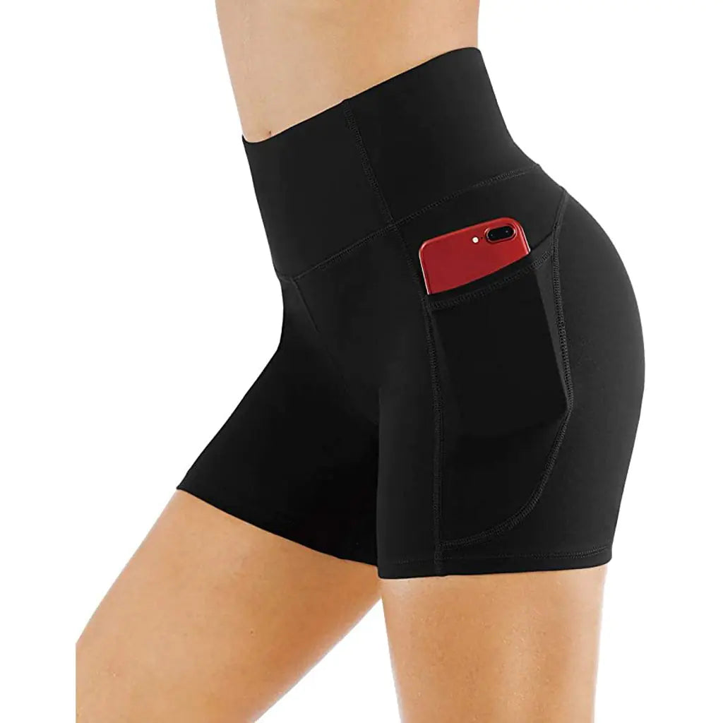 New Women's Yoga Fitness Running Shorts
