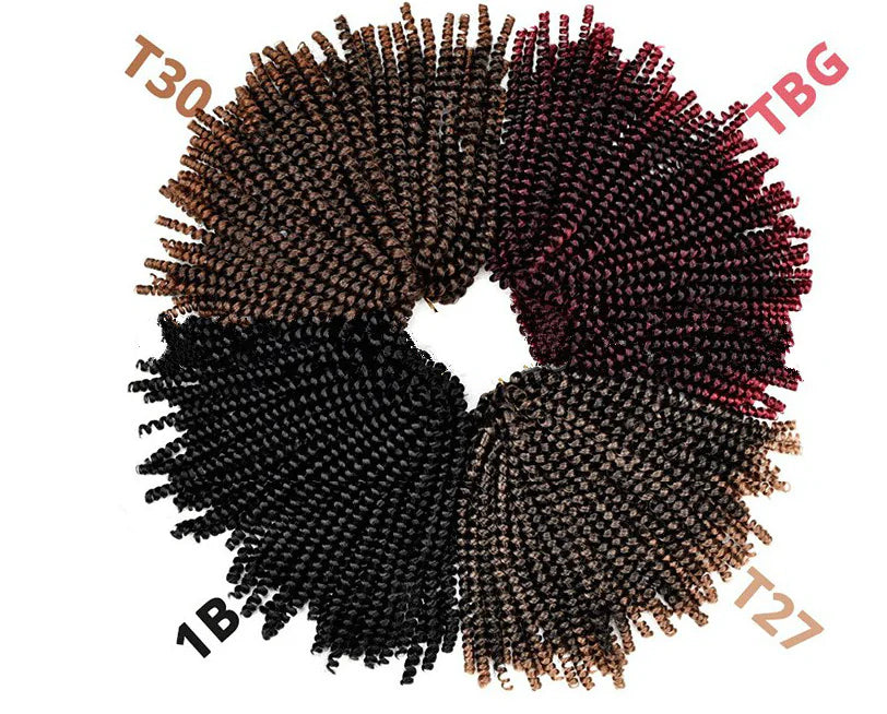 Chemical Fiber Wig - Small Spring Roll Style