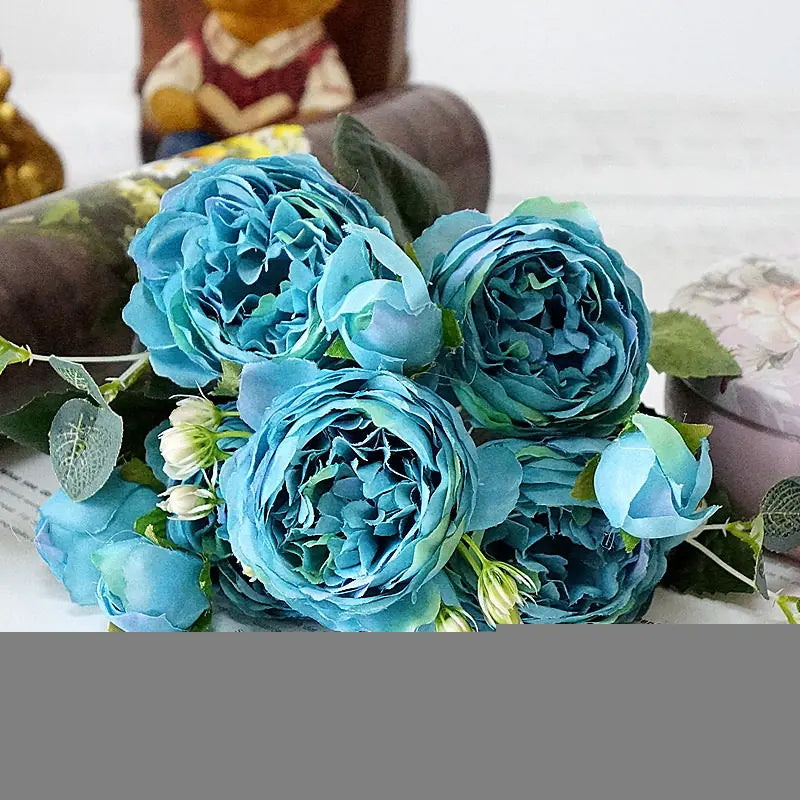 Artificial Roses - Faux Flowers for Decoration