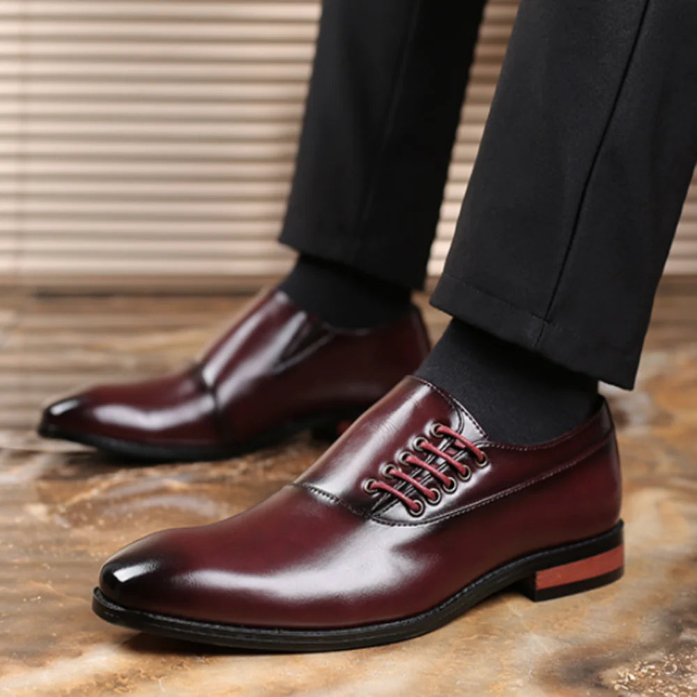 Men's Elegant Leather Shoes for Business and Casual Wear