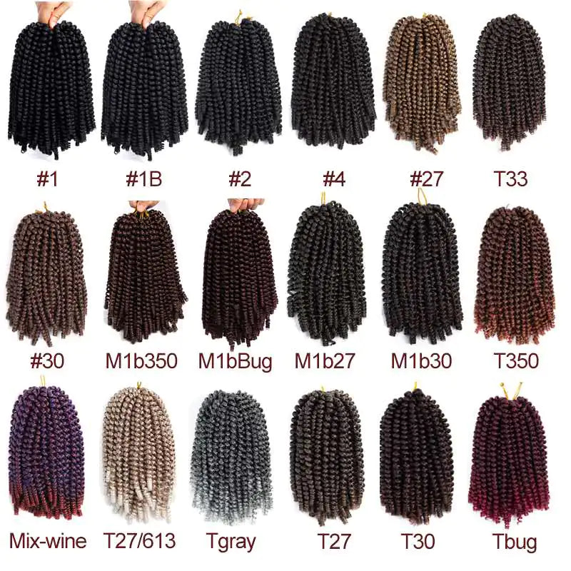 Low-Temperature Synthetic Spring Twist Braids, Wig