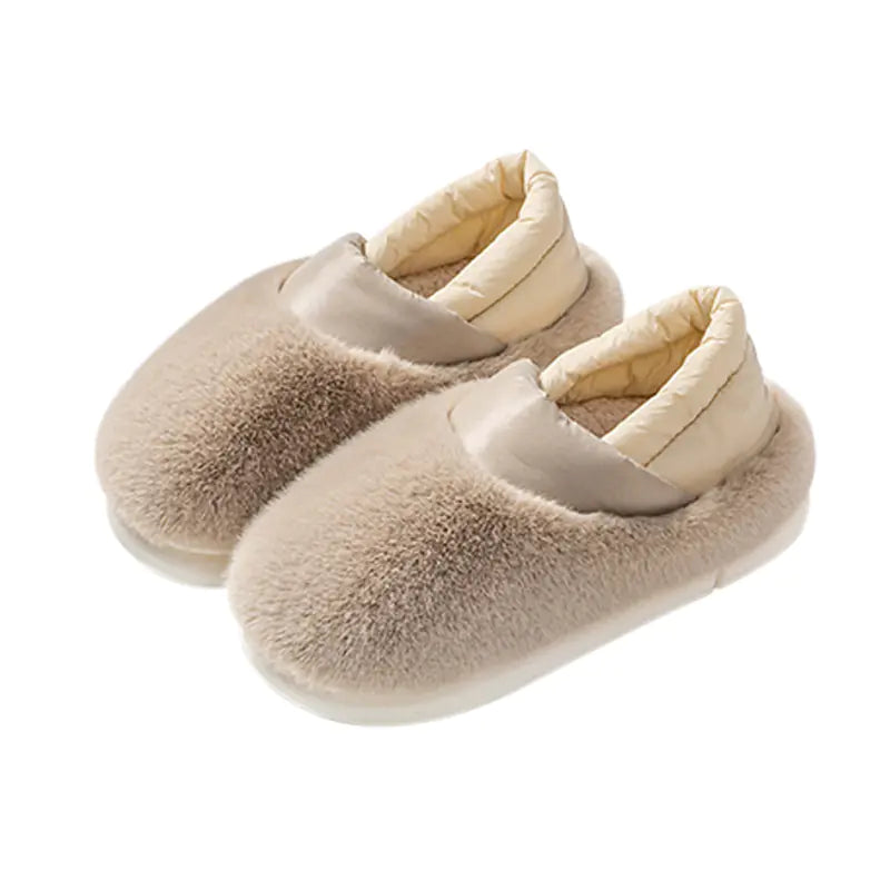 Cozy Anti-Slip Plush Winter Slippers for Couples
