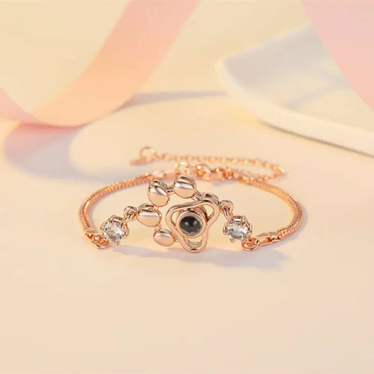 Customizable 100 Languages Bracelet with Lettering Projector