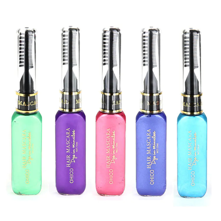 OHICO Colorful Disposable Hair Dye Spray & Crayon