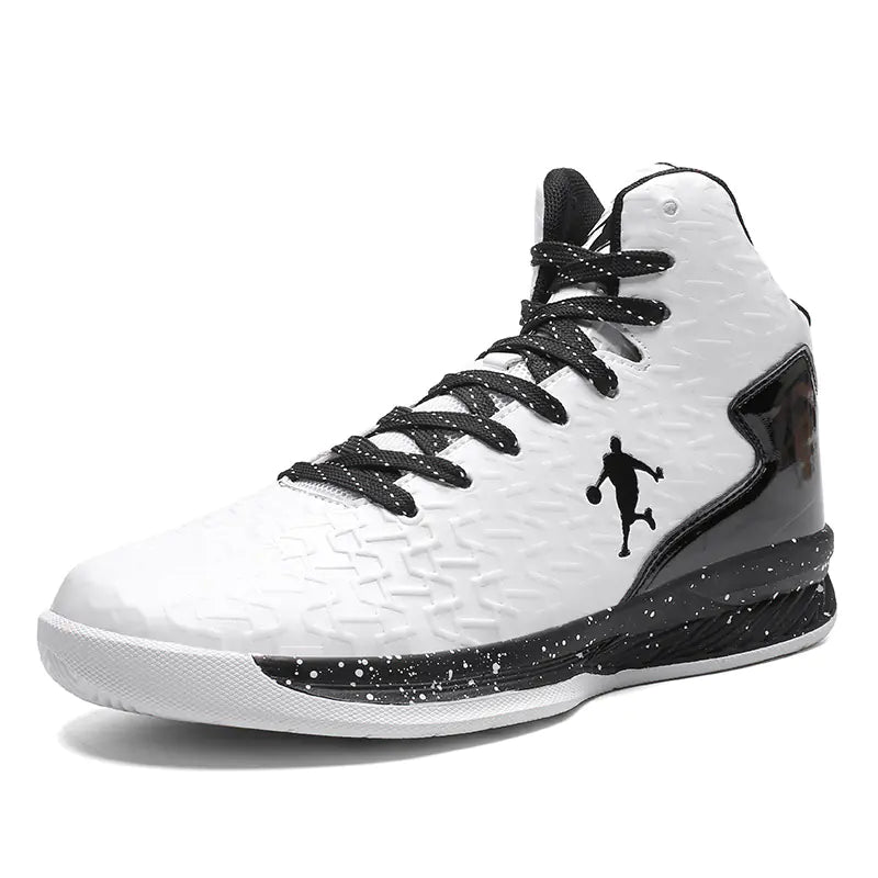 High-Top Basketball Shoes for Couples - Durable & Breathable