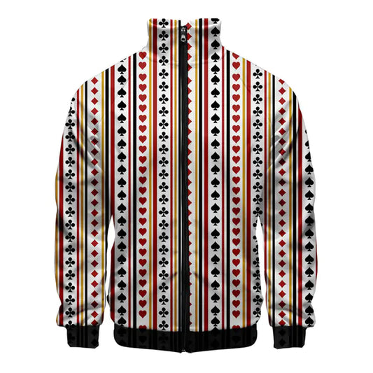 Casual Zip Up Jacket and Long Sleeve Tops for Men/Women