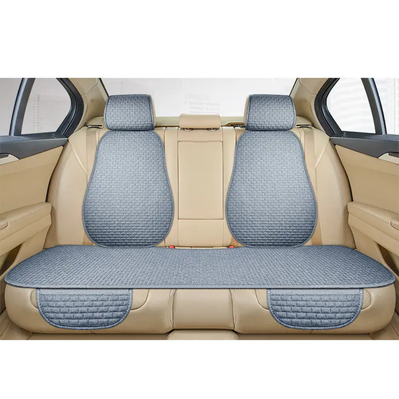 Summer Linen Comfortable Car Seat Cushion Set (3 pcs)