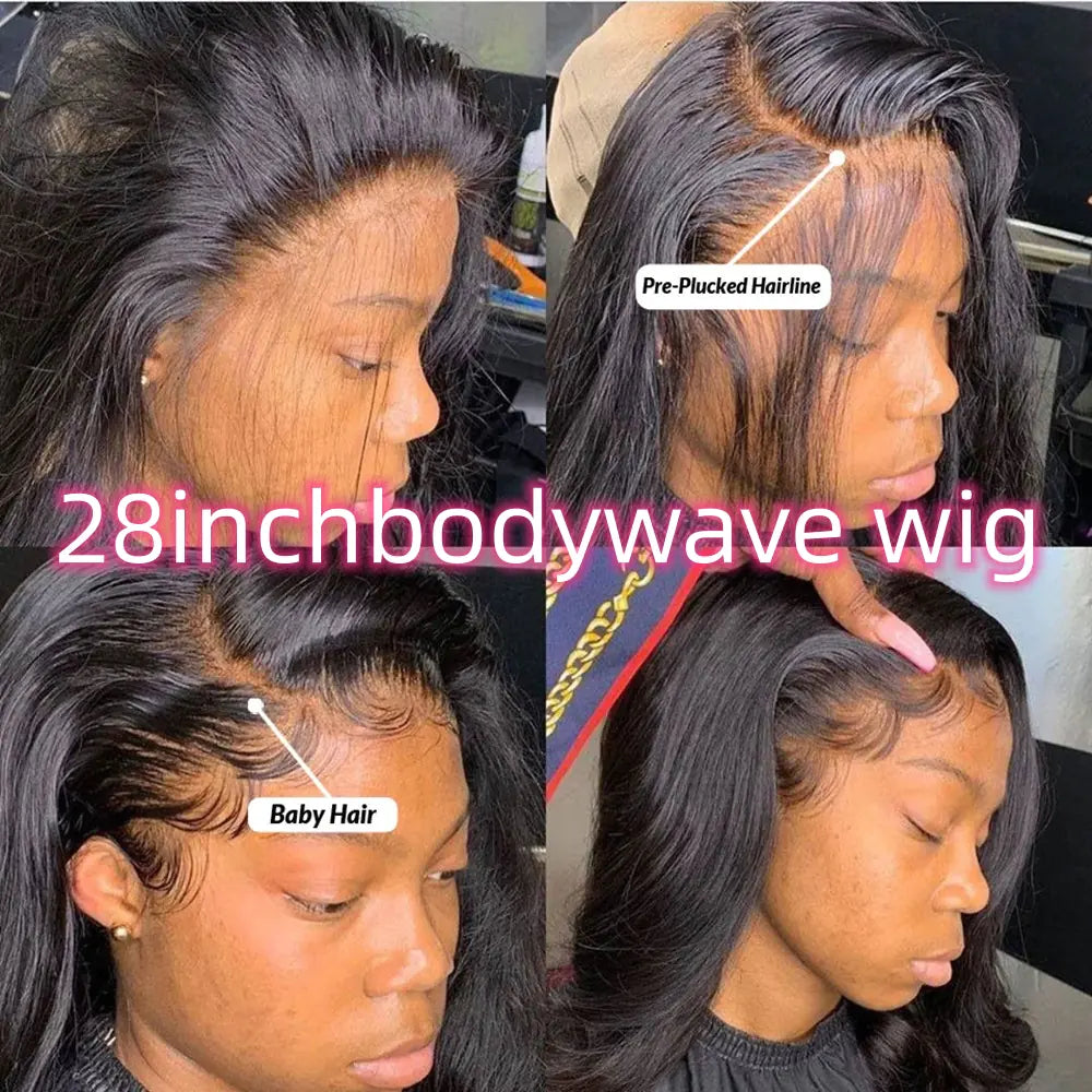360 Full Lace Body Wave Human Hair Wig