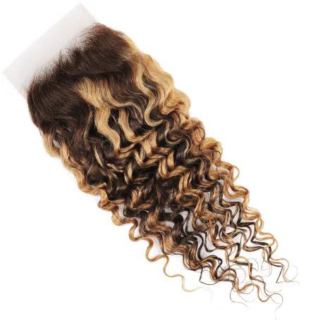 4x4 Jerry Curly Lace Wig - Long Curly Hair Wig