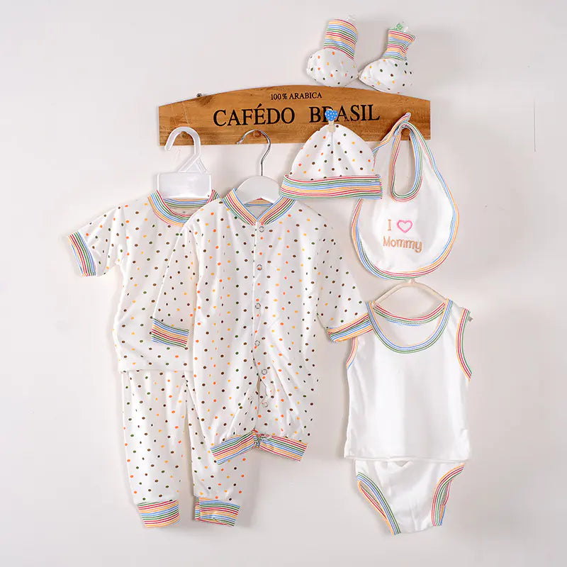 Baby Cotton Set for Newborns - 8-Piece Export Quality