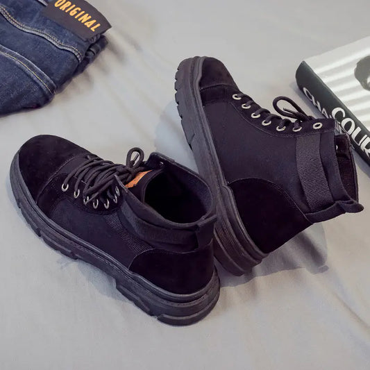 Desert Tide Men's Breathable Canvas Shoes