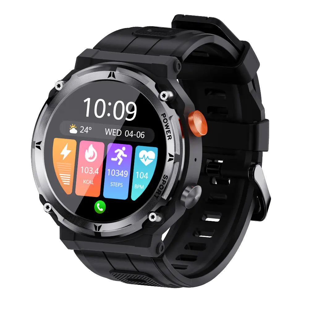 C21 Pro Smartwatch Outdoor Bluetooth Call Heart Rate Monitor