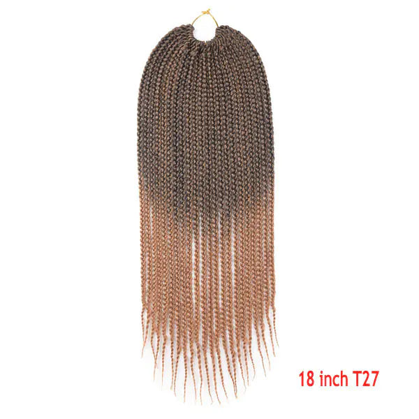 TOMO Box Braids Hair Extensions - 14 18 22 Inch