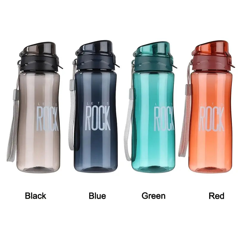 550ML Sports Water Bottle - Portable Plastic Cup