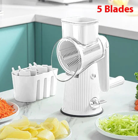 Household Vegetable Cutting Hand Roller Shredder