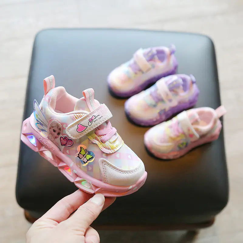 Wholesale Light-Up Girls' Shoes - Spring/Fall 2023