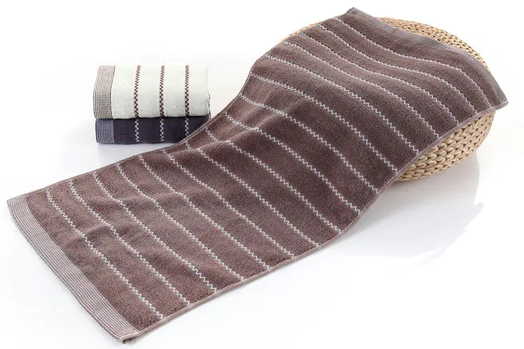 Soft Cotton Face Towel with Embroidery for Adults