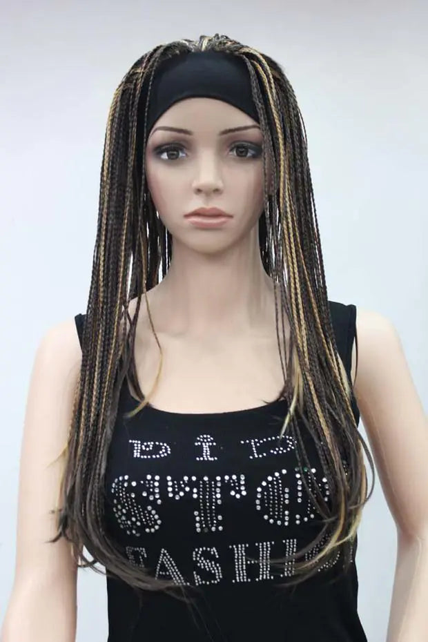 African Braid Gradient Wig for Women - Hip Hop Style