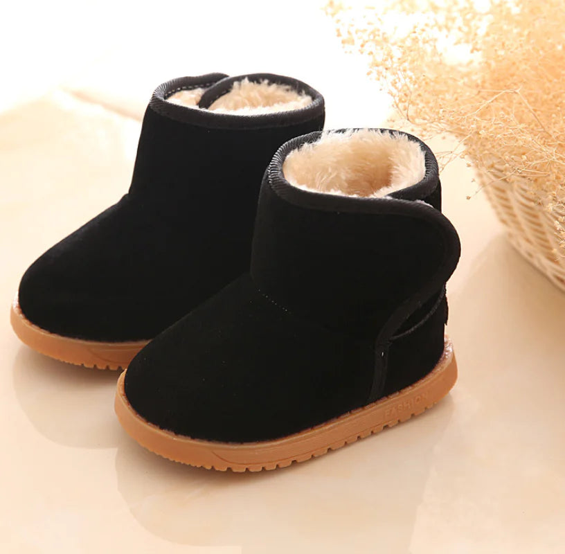 Children's Plush Short Martin Boots