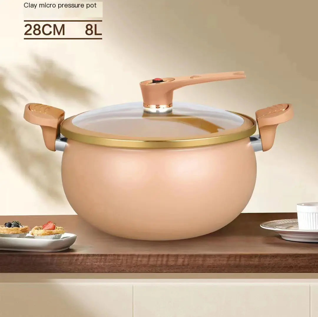 8L Clay Pot Multi-Function Pressure Cooker