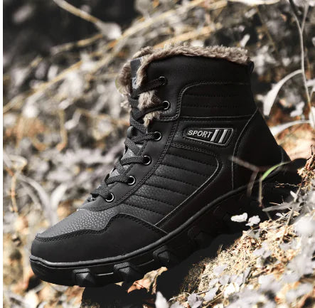 Men's High Top Waterproof Padded Snow Boots