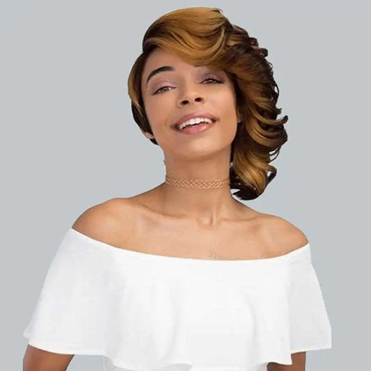 Colorful Fluffy Long Curly Hair Headgear