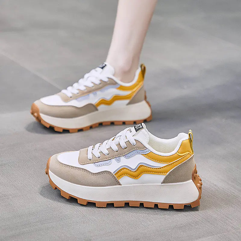 Spring Casual Thick Bottom Sports Shoes for Women