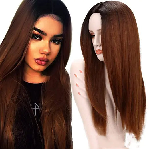 Gradual Long Straight Hair in Medium and Large Sizes