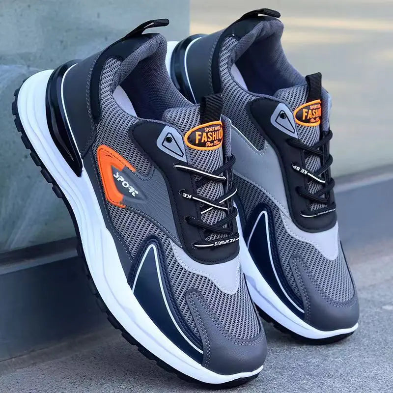 Men's Breathable Mesh Sports Shoes for Spring/Summer