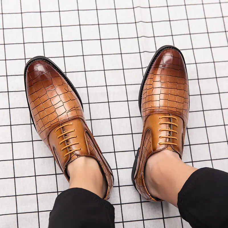 Men's Large Size 48 Color Block Sneakers