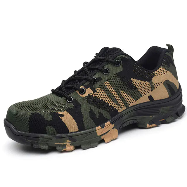 Men's Safety Boots with Removable Puncture-Resistant Design