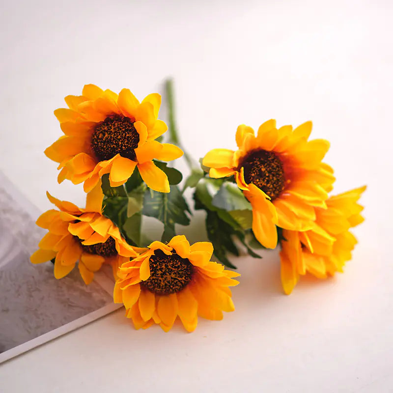 Home Decor Faux Flower Vase for Table Decoration