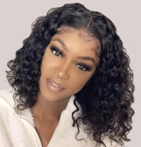 New Style Women's Middle Part Curly Synthetic Wig