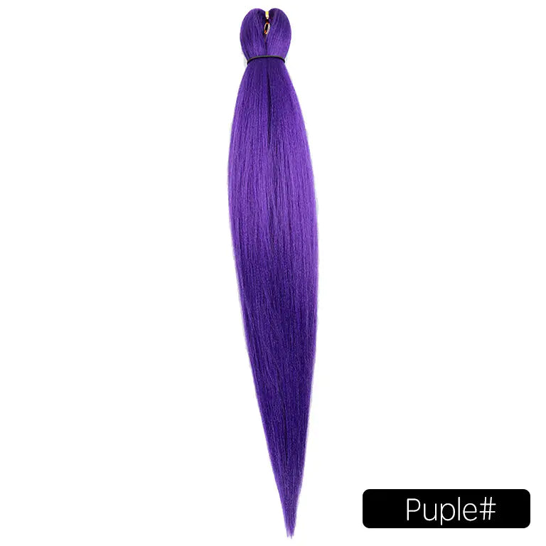 EZ Colorful Braided African Synthetic Hair Wig 26"