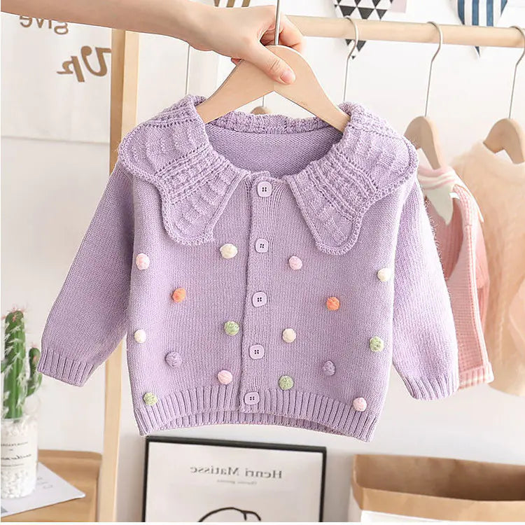New Baby Sweater Coat - Long Sleeve Western Style