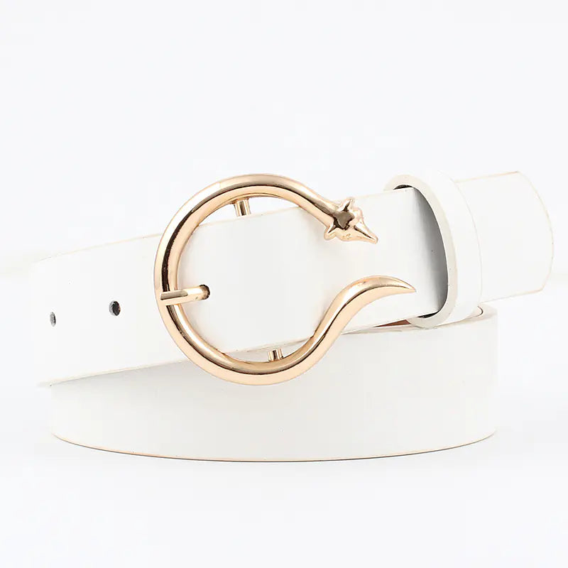 New Women's Wide Fashion Belt - Versatile Style