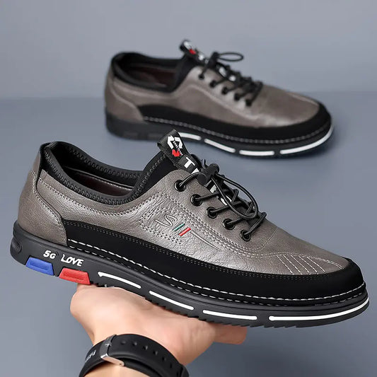 Barton Martin 2022 Men's Casual Leather Driving Shoes