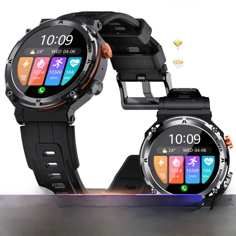 C21 Pro Smartwatch Outdoor Bluetooth Call Heart Rate Monitor