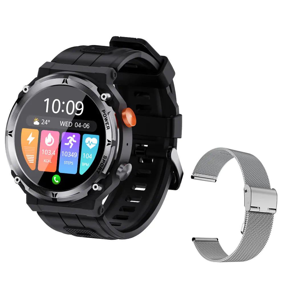 C21 Pro Smartwatch Outdoor Bluetooth Call Heart Rate Monitor