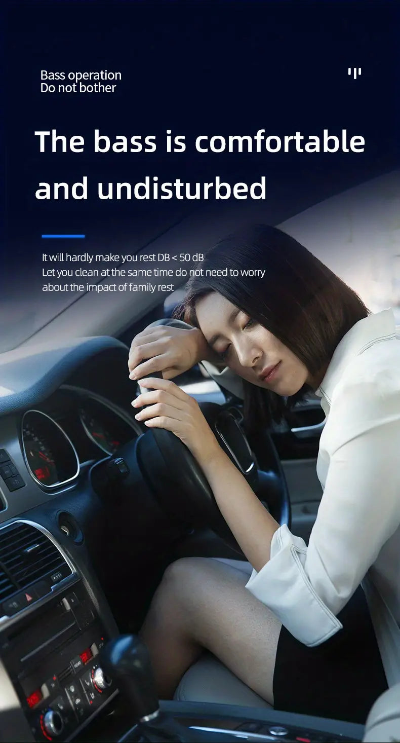 Wireless Car Vacuum Cleaner with Powerful Suction