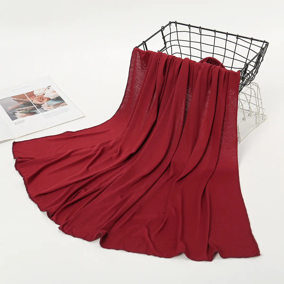 New Women's Solid Color Long Scarf - Breathable & Soft