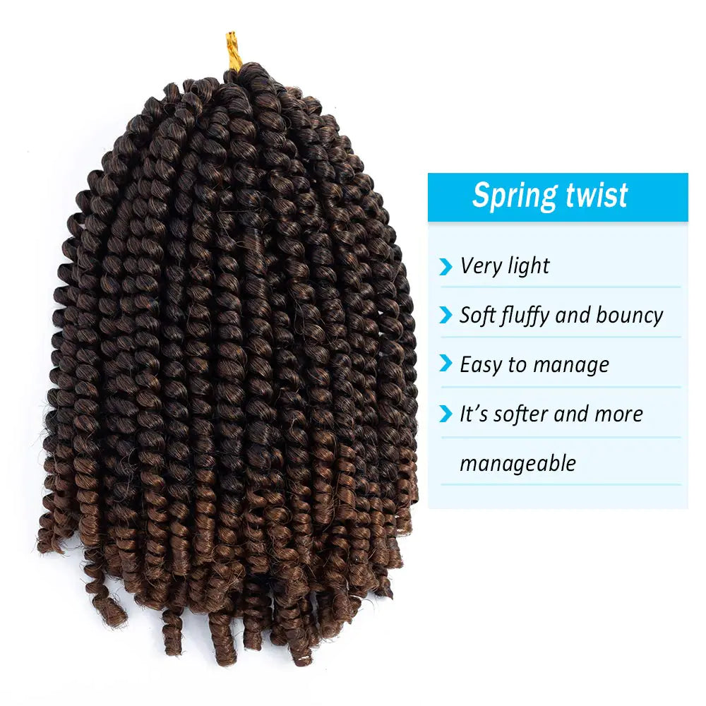 Low-Temperature Synthetic Spring Twist Braids, Wig
