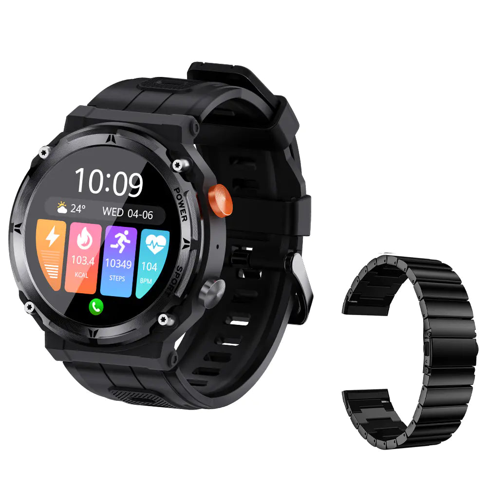 C21 Pro Smartwatch Outdoor Bluetooth Call Heart Rate Monitor