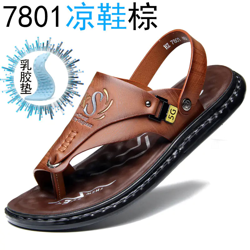 Men's Non-Slip Flip-Flop Sandals for Summer Wear