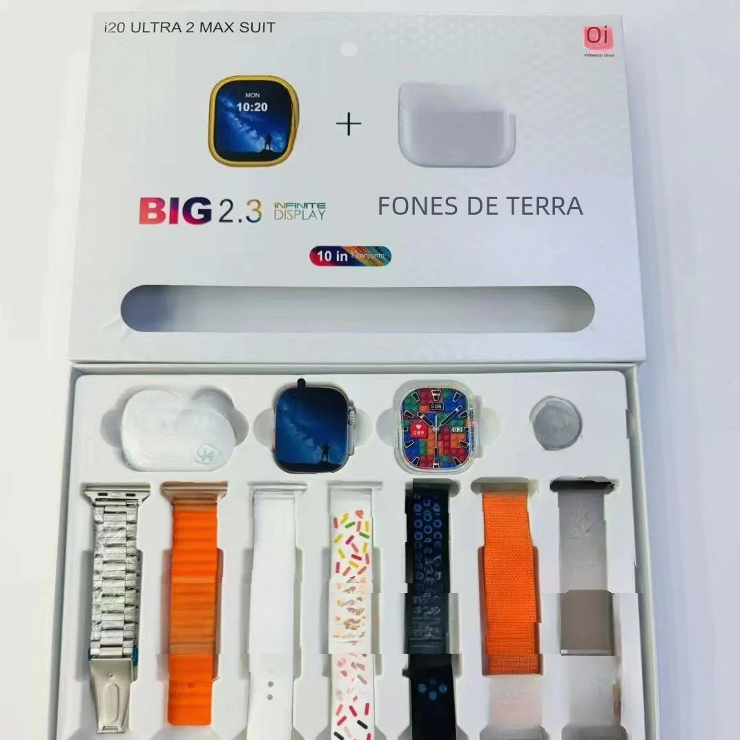 7-in-1 Smartwatch with Heart Rate and Health Monitoring