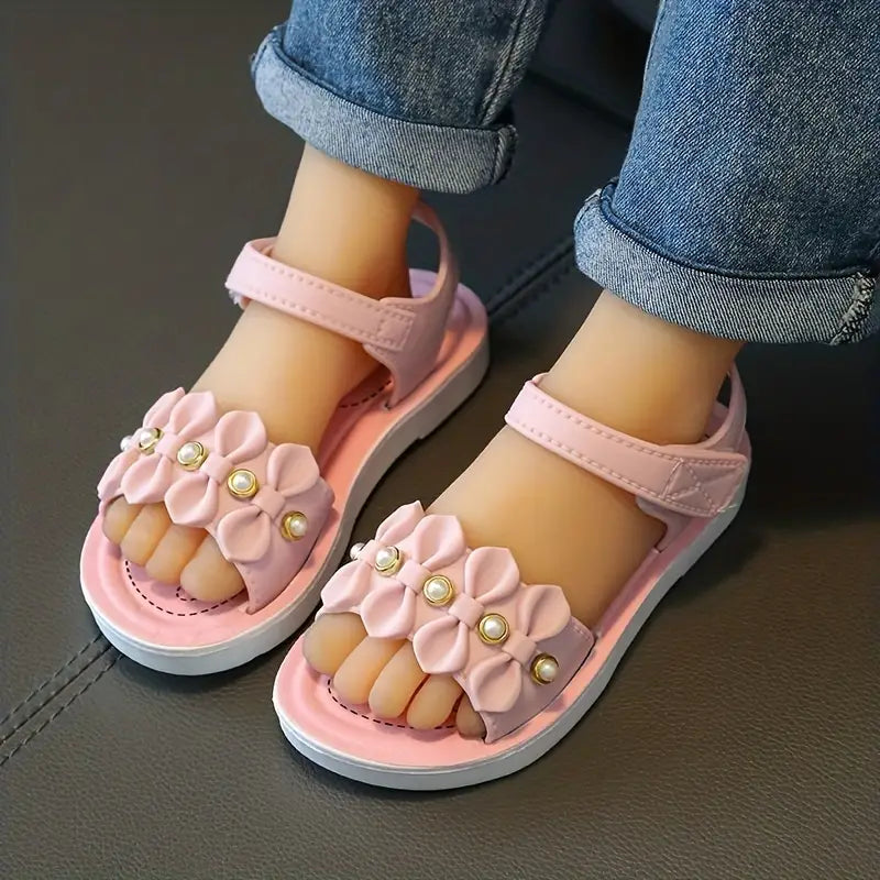 Girls Waterproof Princess Sandals - Comfy & Stylish