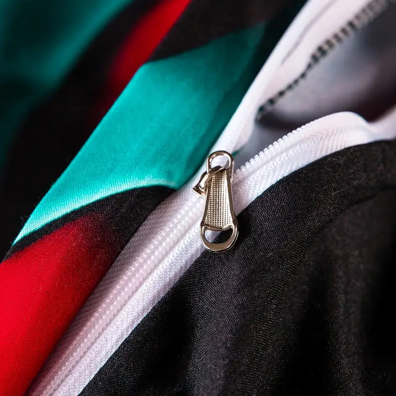 3pcs Y2K Stereoscopic Bedding Set with Duvet Cover