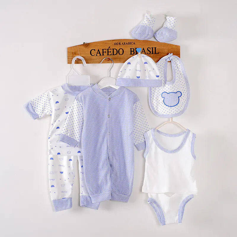 Baby Cotton Set for Newborns - 8-Piece Export Quality