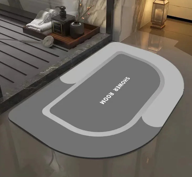 Absorbent Diatom Ooze Bath Mat